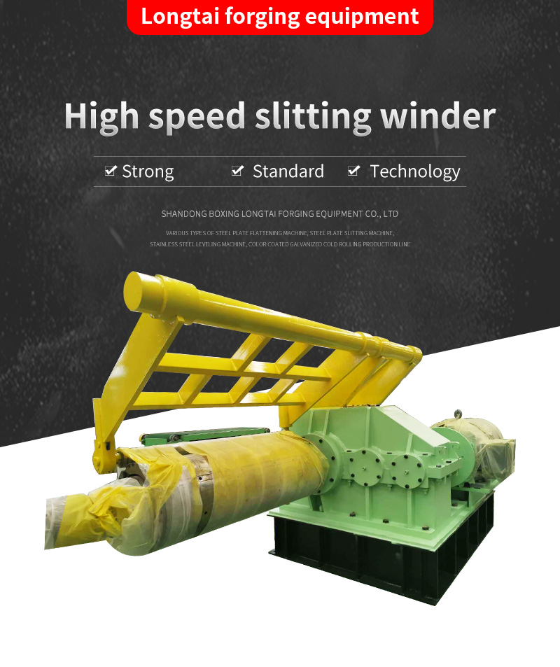 High speed slitting winder
