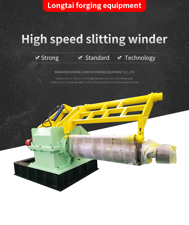 High speed slitting winder